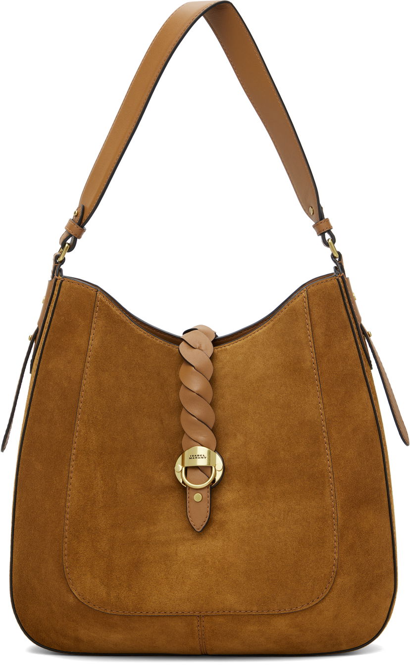 Сумочка ISABEL MARANT Isabel Marant Altay Suede Shoulder Bag Коричневий | PP0353FA-C2C21M
