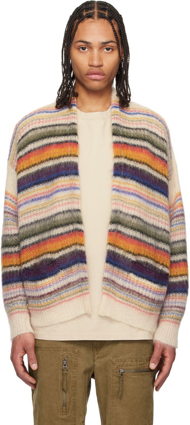Cветр ISABEL MARANT Isabel Marant Danah Striped Open Cardigan Різнокольоровий | 25PCA0014HA-C1L09H, 0
