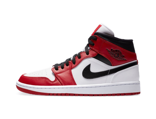 Обмежене видання Jordan Air Jordan 1 Mid "Chicago" білий | 554724-173