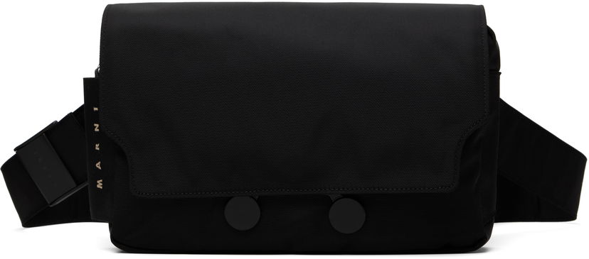 Поясна сумка Marni Marni Cordura Cityscape Belt Bag чорний | MUMQ0023A0 P8184