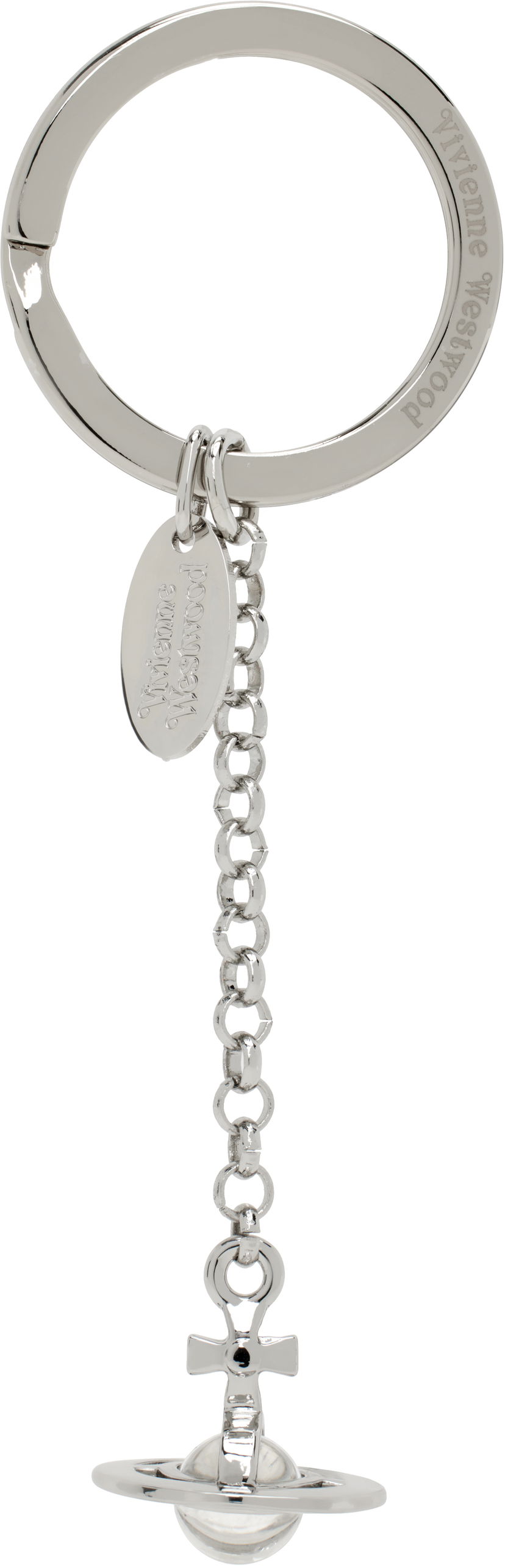 Брелоки Vivienne Westwood Vivienne Westwood Hanging Orb Keychain Металік | 8203011DU-OM000I-