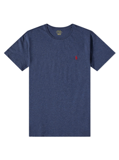 Футболка Polo by Ralph Lauren Custom Fit Tee темно-синій | 710671438282