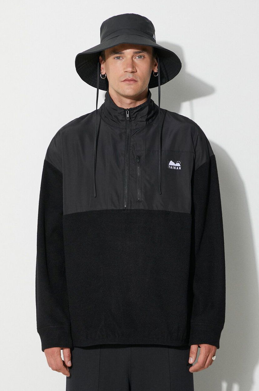 Світшоти TAIKAN Fleece Half Sweatshirt чорний | TK0013.BLK