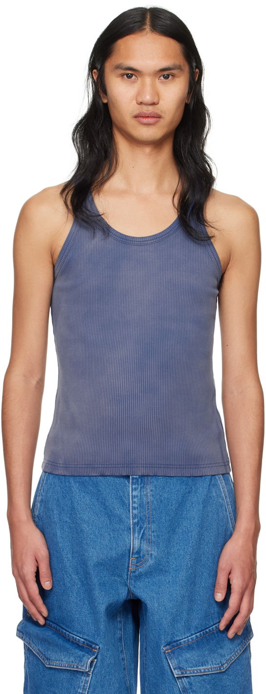 Безрукавка Dion Lee Sprayed Tank Top Синій | C3160PS24