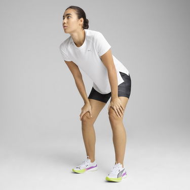 Футболка Puma Run Graphic Mesh Tee білий | 526659_02, 2