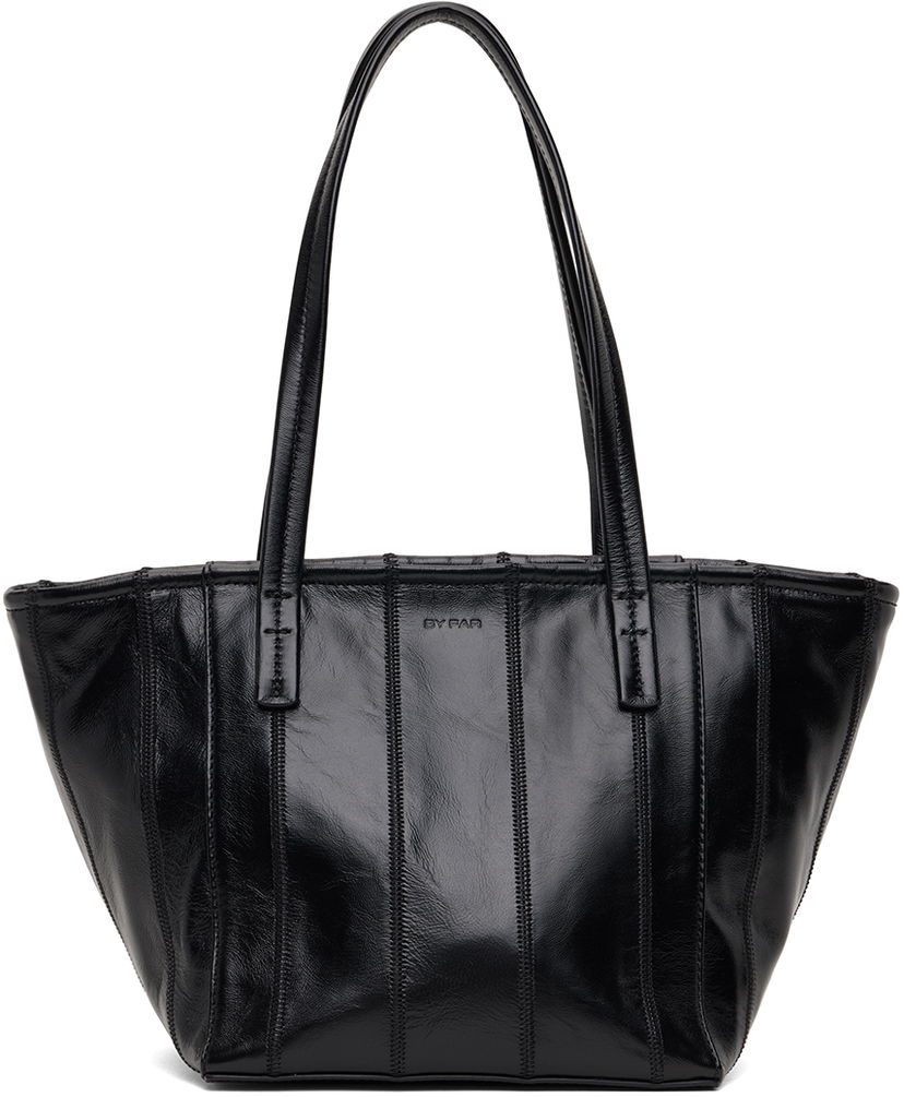сумка-тоут BY FAR Patchwork Bar Leather Tote чорний | MWBTT002LL002BK001PA