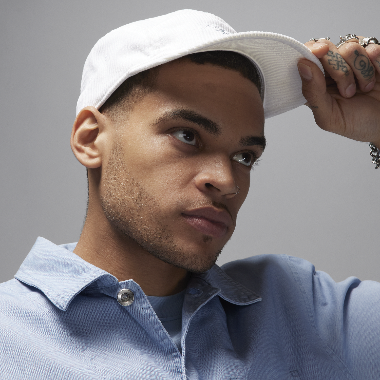 Кепка Nike Jumpman Fly Cap білий | FV5297-100, 1