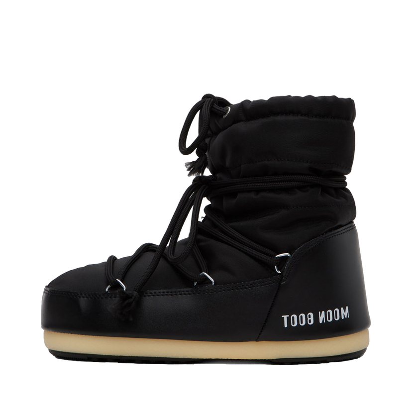 Кросівки та взуття Moon Boot Black Icon Light Low Boots чорний | 14600100