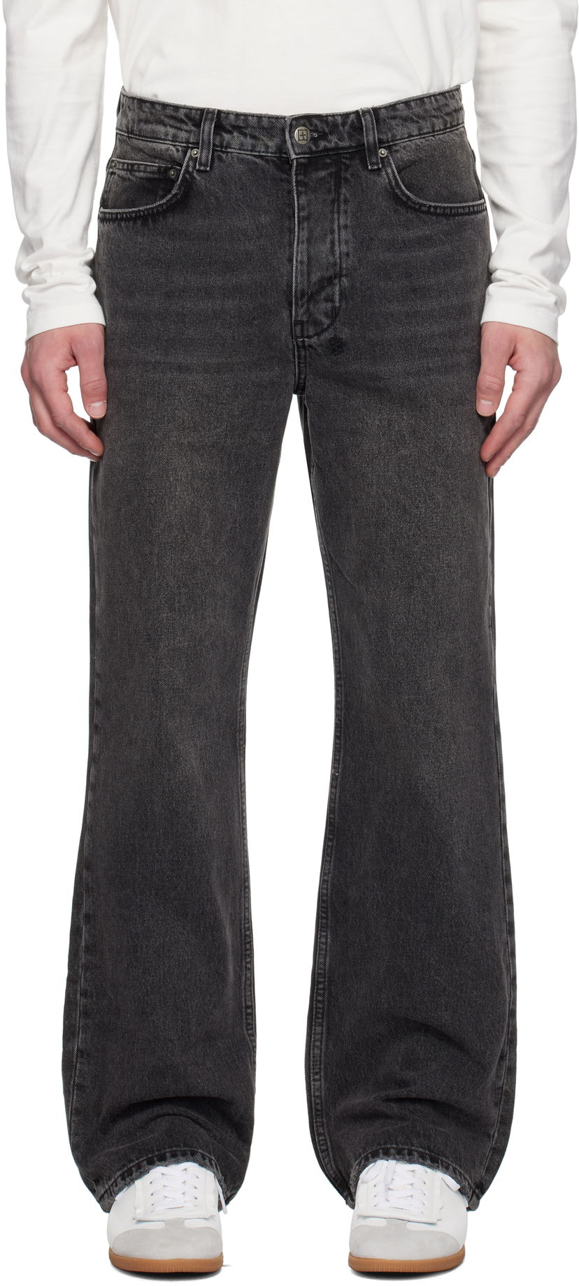 Джинси Ksubi Black Denim Loose Fit Jeans чорний | MPS25DJ003