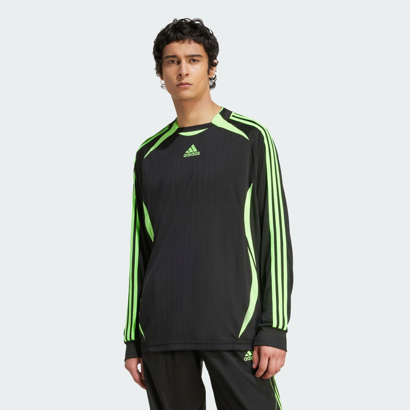 Джерсі adidas Performance Teamgeist Adicolor Long Sleeve Jersey чорний | JW5908