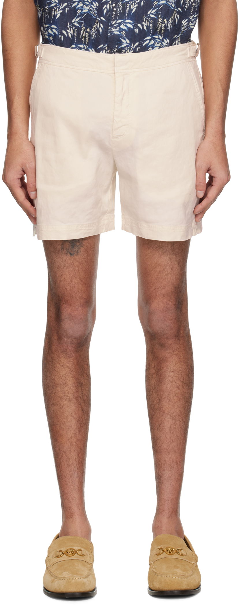 Шорти Orlebar Brown Orlebar Brown Bulldog Garment Dye Shorts бежевий | 280316