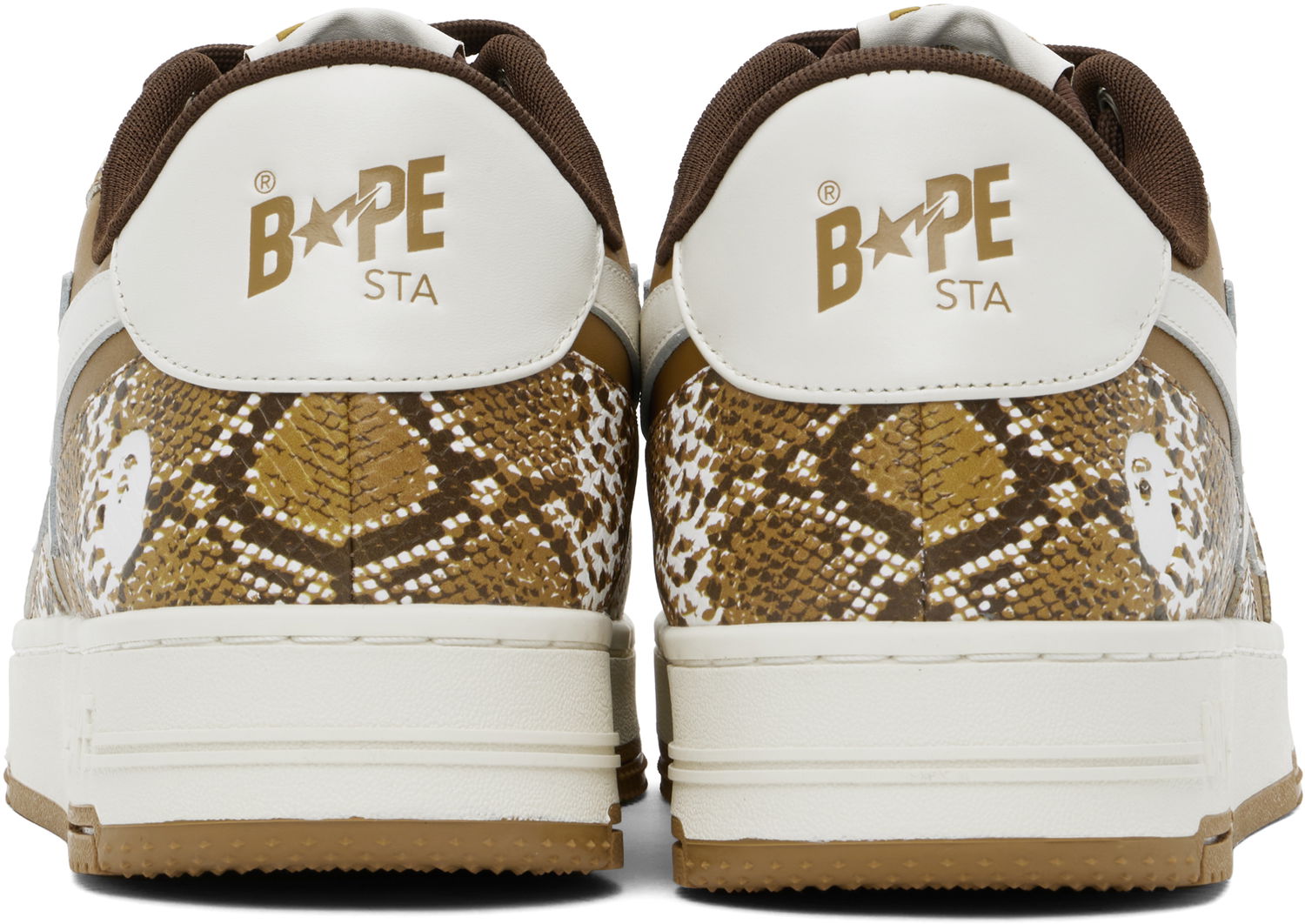 Кросівки та взуття BAPE SSENSE Exclusive Tape STA Коричневий | Bape Sta, 1