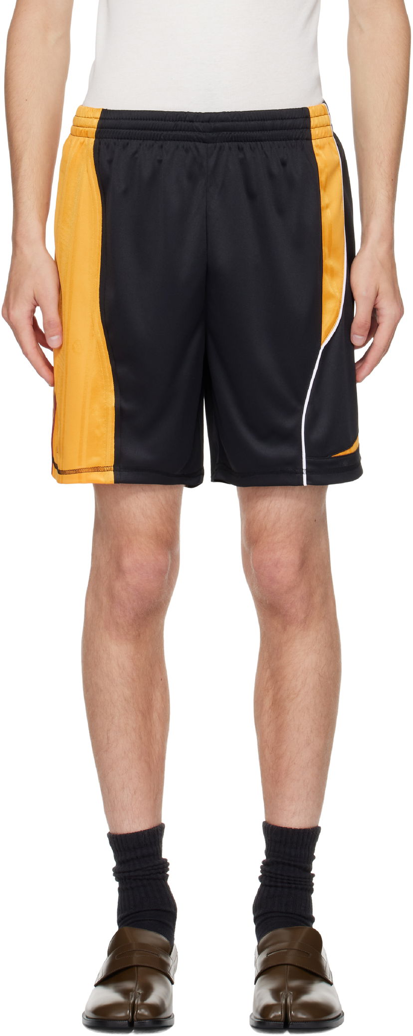 Шорти Martine Rose Martine Rose Collage Football Shorts чорний | 196JT15015
