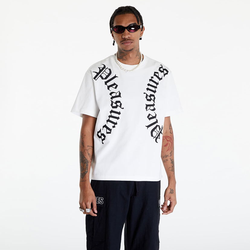 Футболка Pleasures Harness Heavyweight T-Shirt білий | P24SP010 WHITE