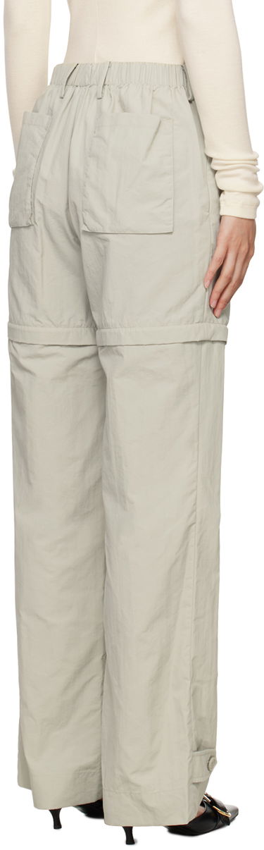 Штани Helmut Lang Helmut Lang Convertible Utility Trousers Зелений | O05HM201, 2