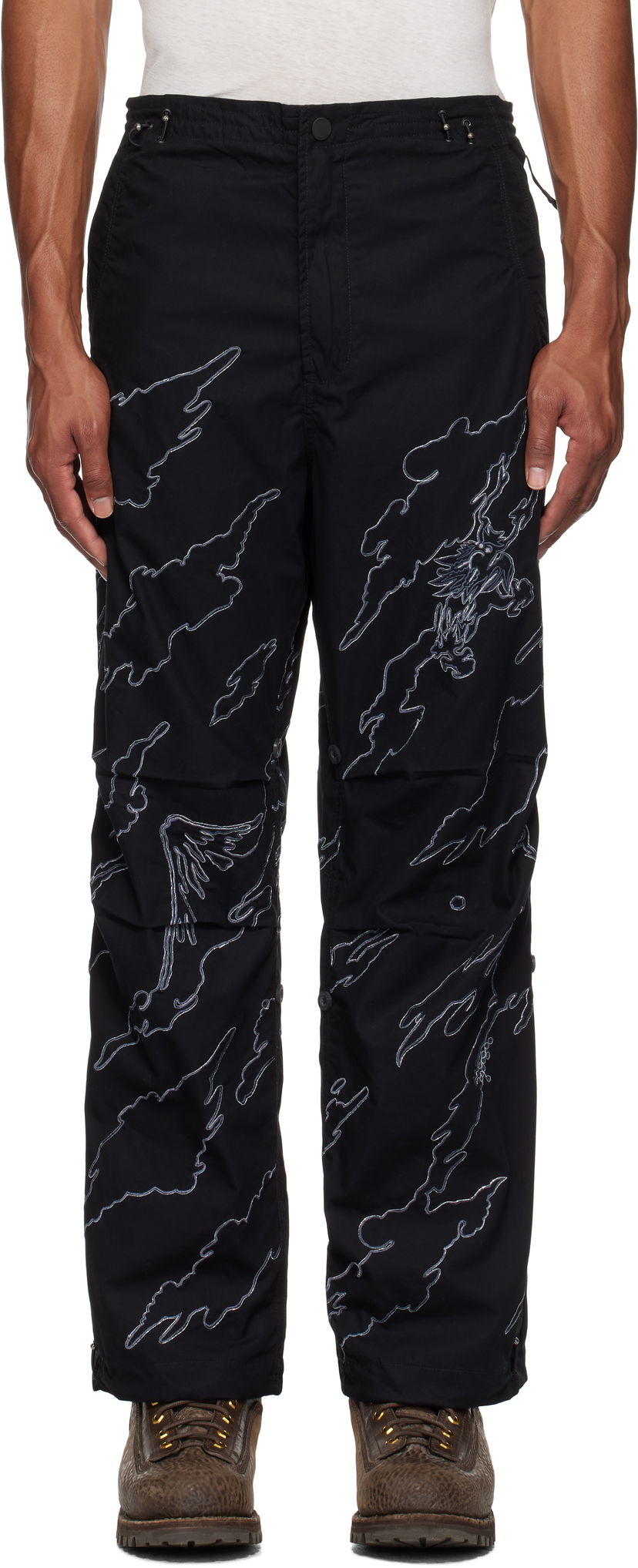 Штани Maharishi DPM: Bonsai Sparse Snopants Trousers чорний | 5340