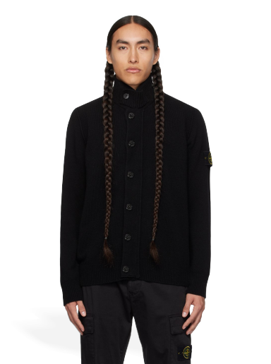 Cветр Stone Island Patch чорний | 7915547A3