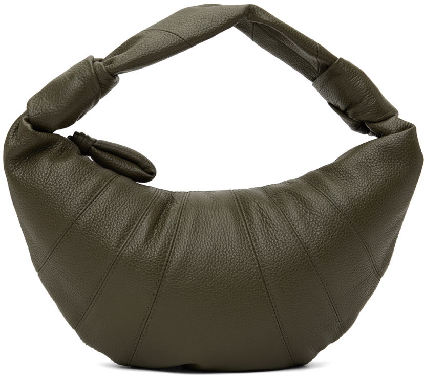 Сумочка LEMAIRE Mini Fortune Croissant Shoulder Bag Зелений | BG0125 LL0018