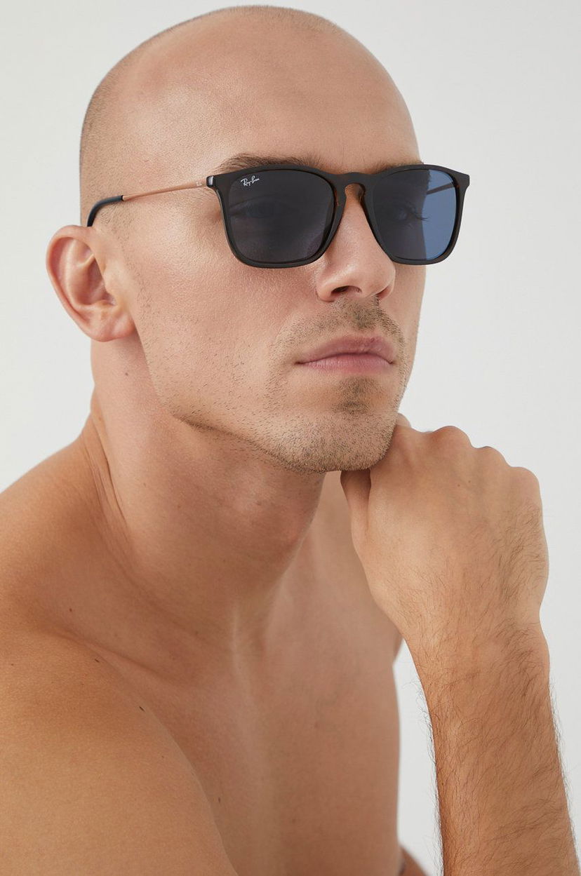 Сонцезахисні окуляри Ray-Ban Chris Sunglasses чорний | 0RB4187.639080.54