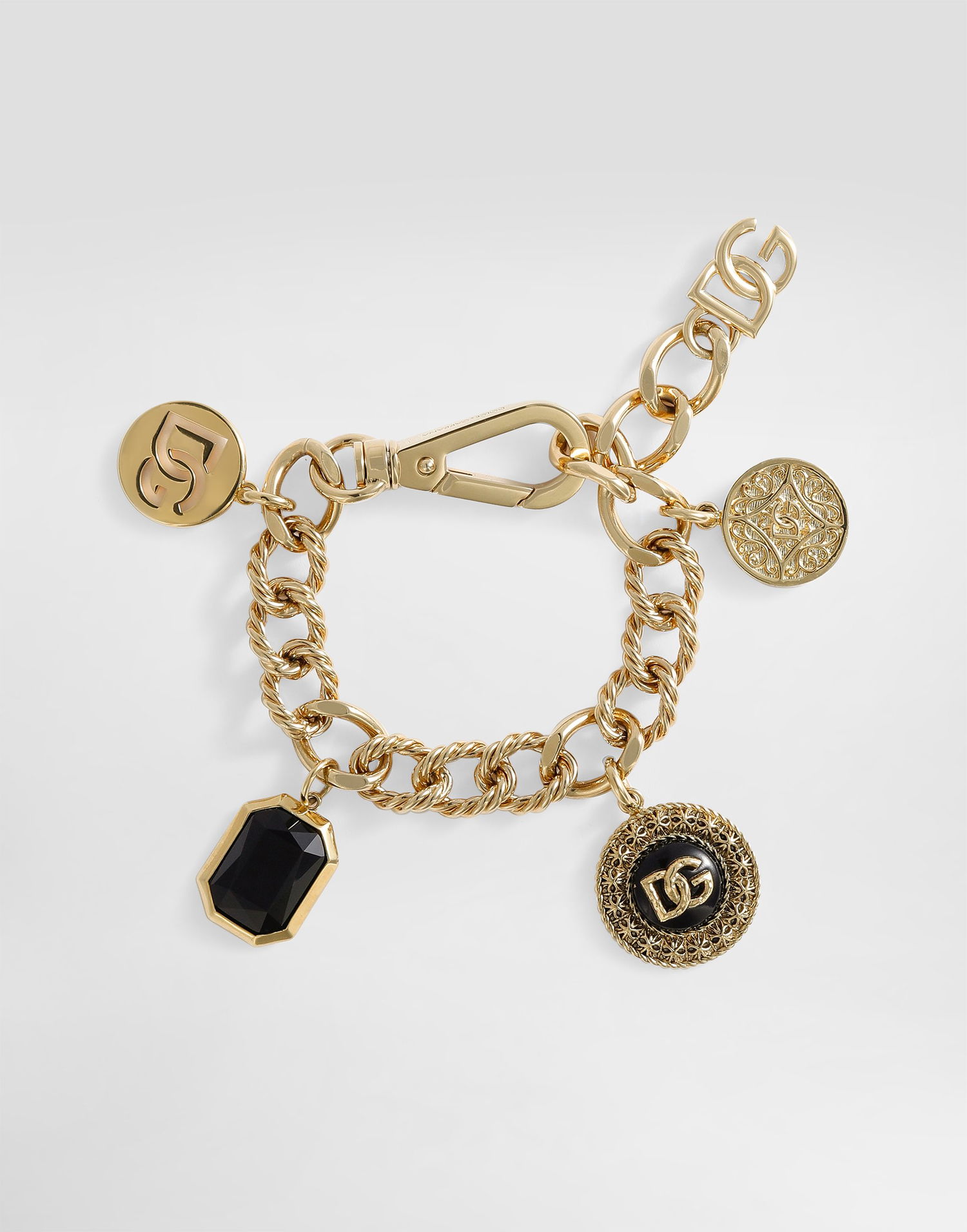 Браслет Dolce & Gabbana Dolce & Gabbana Like A Virgin Gold Charm Bracelet Металік | WBR6V3W1111ZOO00, 0