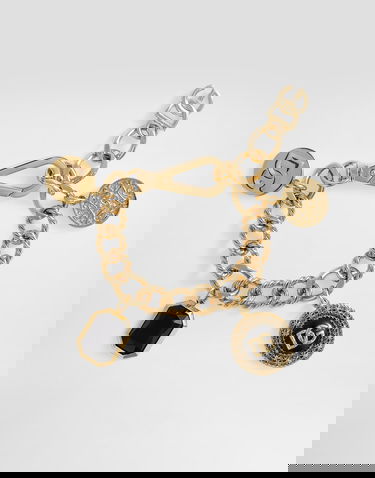Браслет Dolce & Gabbana Dolce & Gabbana Like A Virgin Gold Charm Bracelet Металік | WBR6V3W1111ZOO00, 0