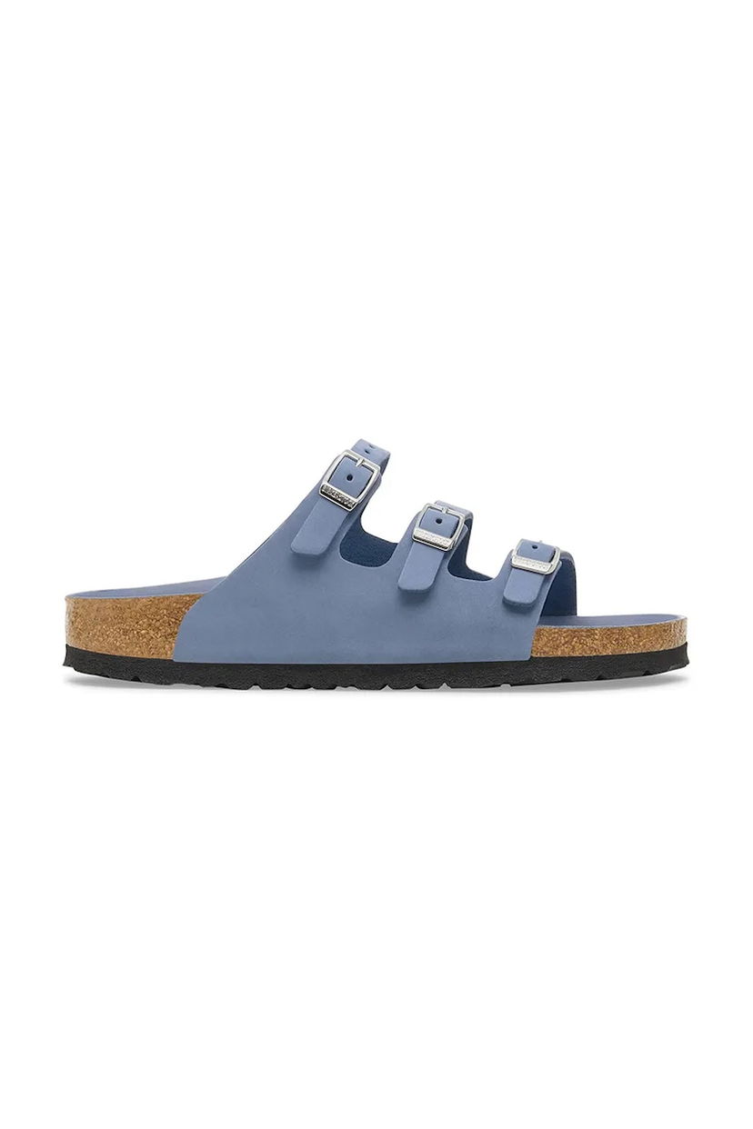 Кросівки та взуття Birkenstock Birkenstock Florida HEX Leather Slides Синій | 1030380