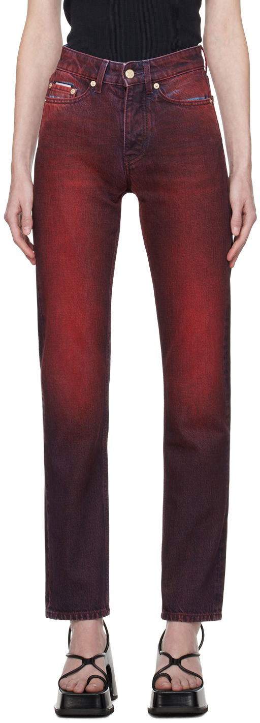 Джинси Eytys Orion Slim-Fit Jeans Червоний | A037019