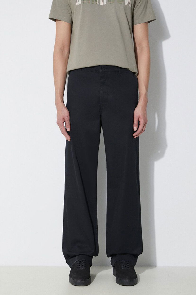Штани WOOD WOOD Silas Classic Pants чорний | 10001601.5252