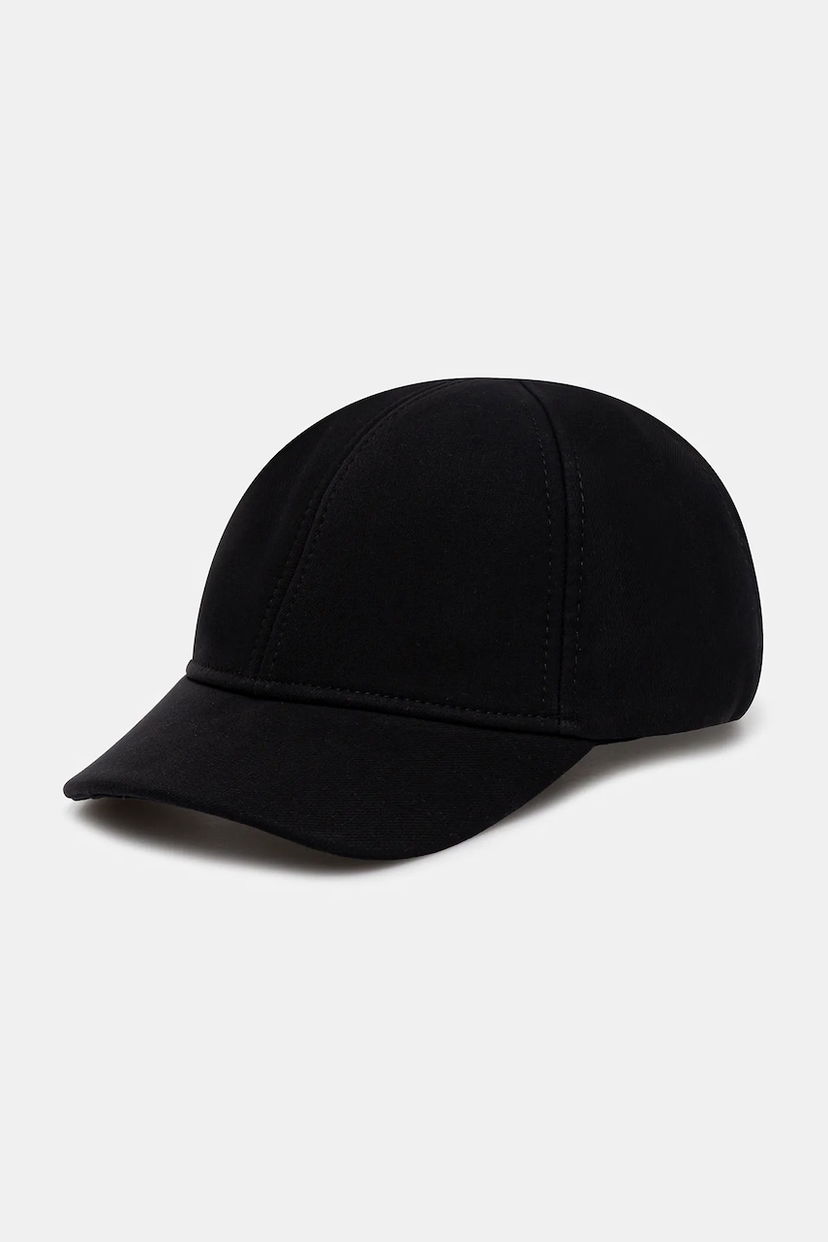 Кепка HELIOT EMIL Wool Blend Baseball Cap Heliot Emil чорний | AW25.16.139.BLK01
