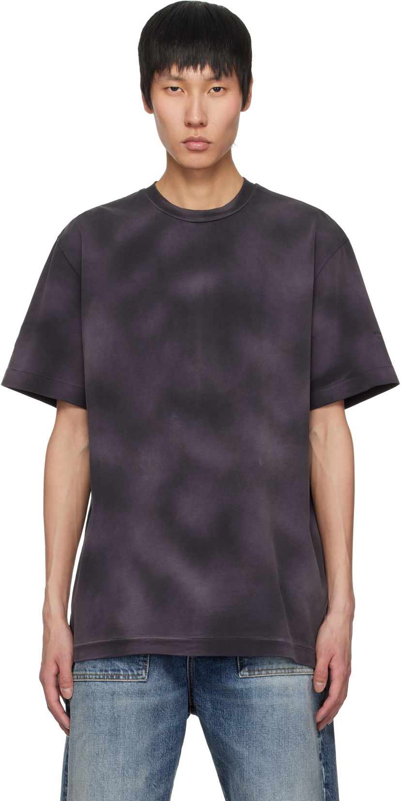 Футболка 1017 ALYX 9SM 1017 ALYX 9SM Garment Dyed Boxy T-Shirt Фіолетовий | AAMTS0480FA01