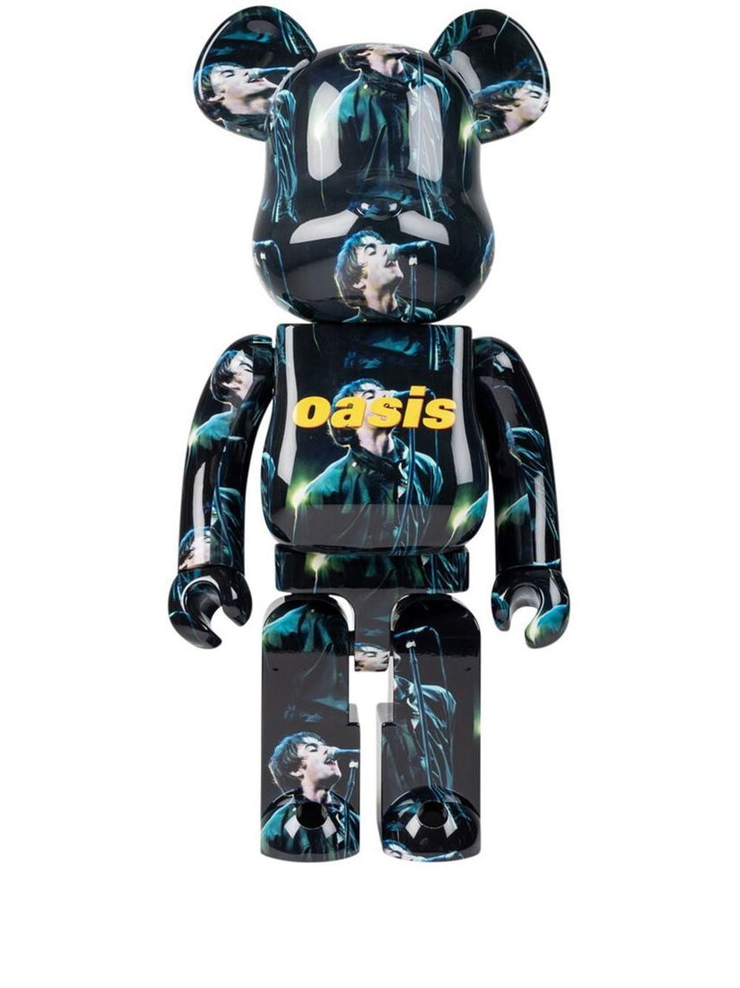 Колекційний Medicom Toy Oasis Knebworth 1996 BE@RBRICK figure - Blue чорний | MEDI011119618764