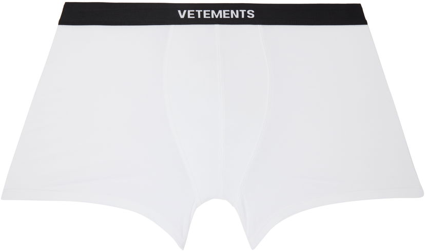 Боксери VETEMENTS Vetements Logo Boxers білий | MA66UN100W