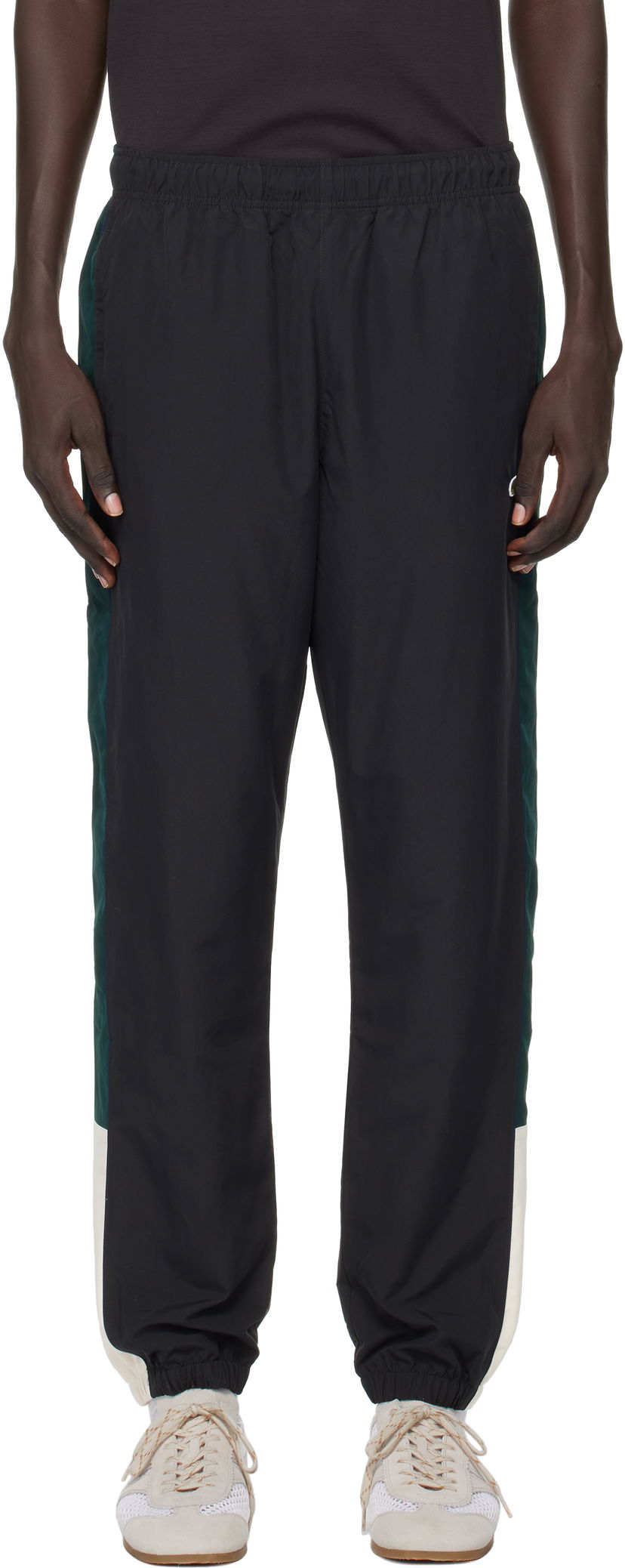 Спортивні штани Lacoste Lacoste Color Block Track Pants чорний | XH5140_6XH