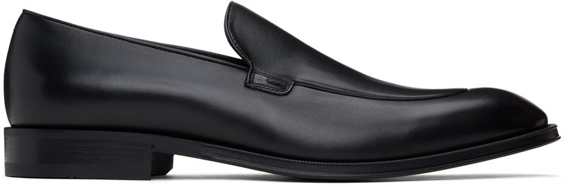 Одяг BOSS Apron Toe Leather Loafers чорний | 50534049