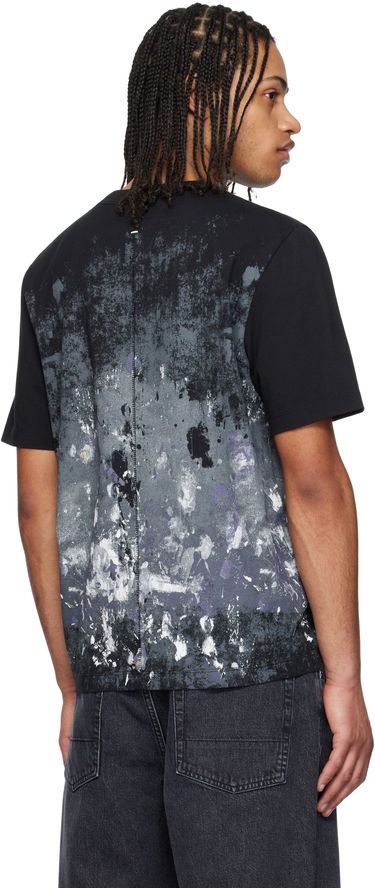 Футболка rag & bone Rag & Bone Splatter Print T-Shirt чорний | MBC25ST033KJ33, 2