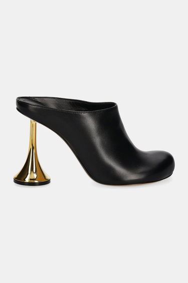 Кросівки та взуття Coperni Orchestra Closed Mule Heels чорний | COPSH60F6014, 1