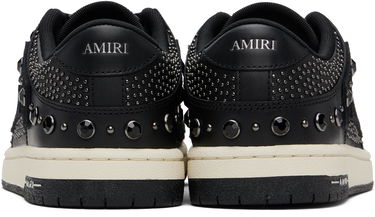 Кросівки та взуття AMIRI AMIRI Crystal Studded Skel Top Low чорний | AMFOSR1170, 1