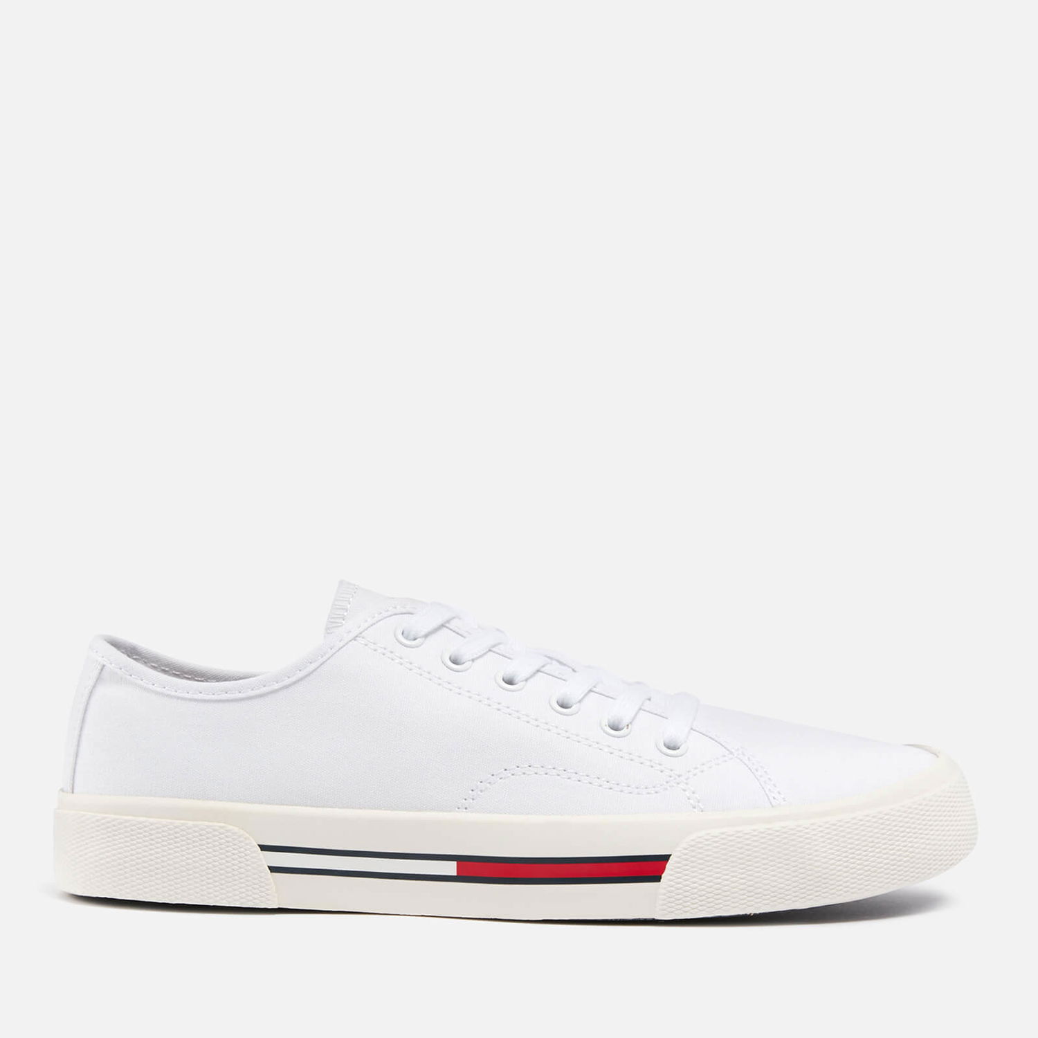 Одяг Tommy Hilfiger Tommy Jeans Women's Low Top Canvas Trainers - UK 3 Синій | EN0EN020850K4, 0