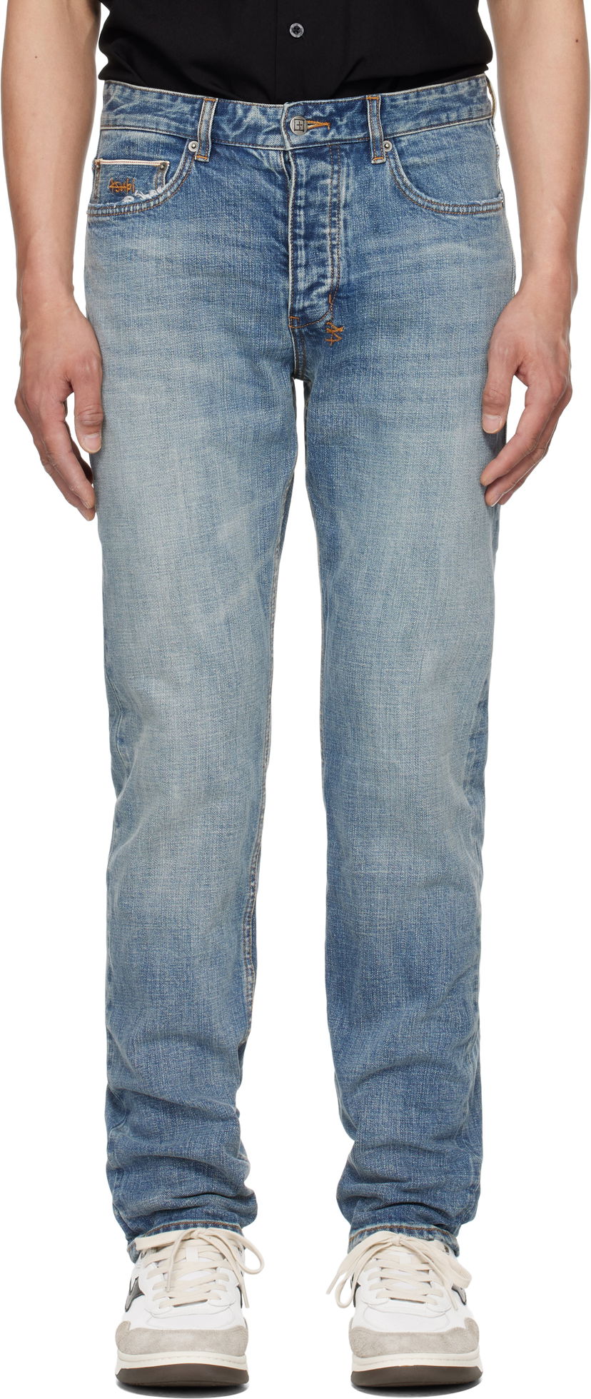 Джинси Ksubi Chitch Selvedge Jeans Синій | MSP25DJ012