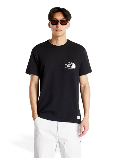 Футболка The North Face Berkeley California Pocket Tee чорний | NF0A55GDJK31