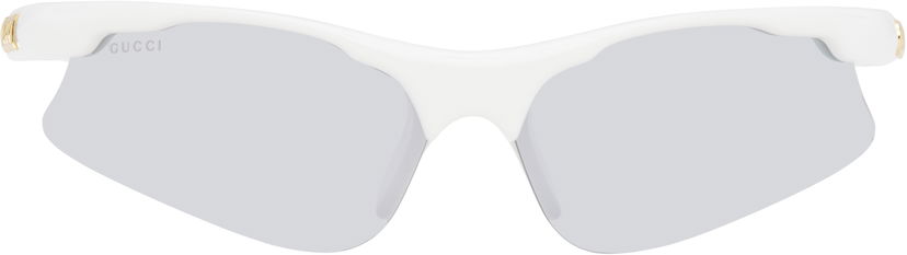 Сонцезахисні окуляри Gucci Gucci Mask Sunglasses білий | GG1774S-002