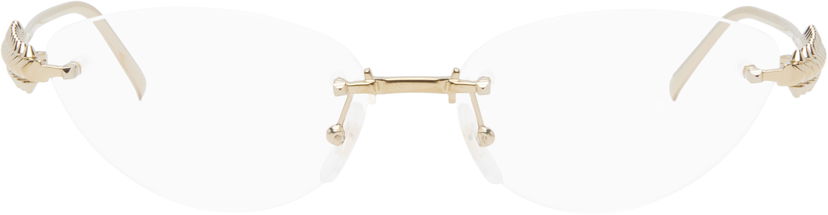 Сонцезахисні окуляри Cartier Cartier 'Clash de Cartier' Cat Eye Glasses Металік | CT0565O-001