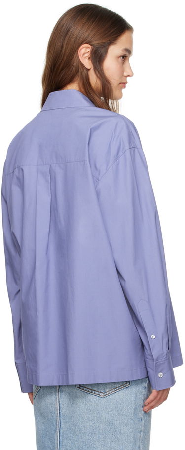 Сорочка Alexander Wang  Button Up Shirt Синій | 4WC1241449, 2