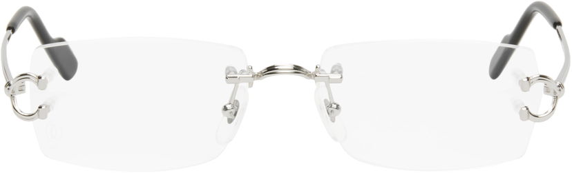 Сонцезахисні окуляри Cartier Cartier Décor C Classique Rimless Glasses Металік | CT0563O-002