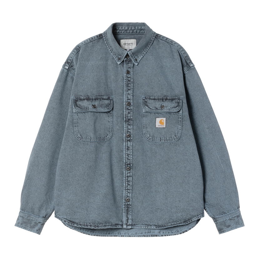 Сорочка Carhartt WIP Carhartt WIP Tigan Shirt Jacket Синій | I035821_8