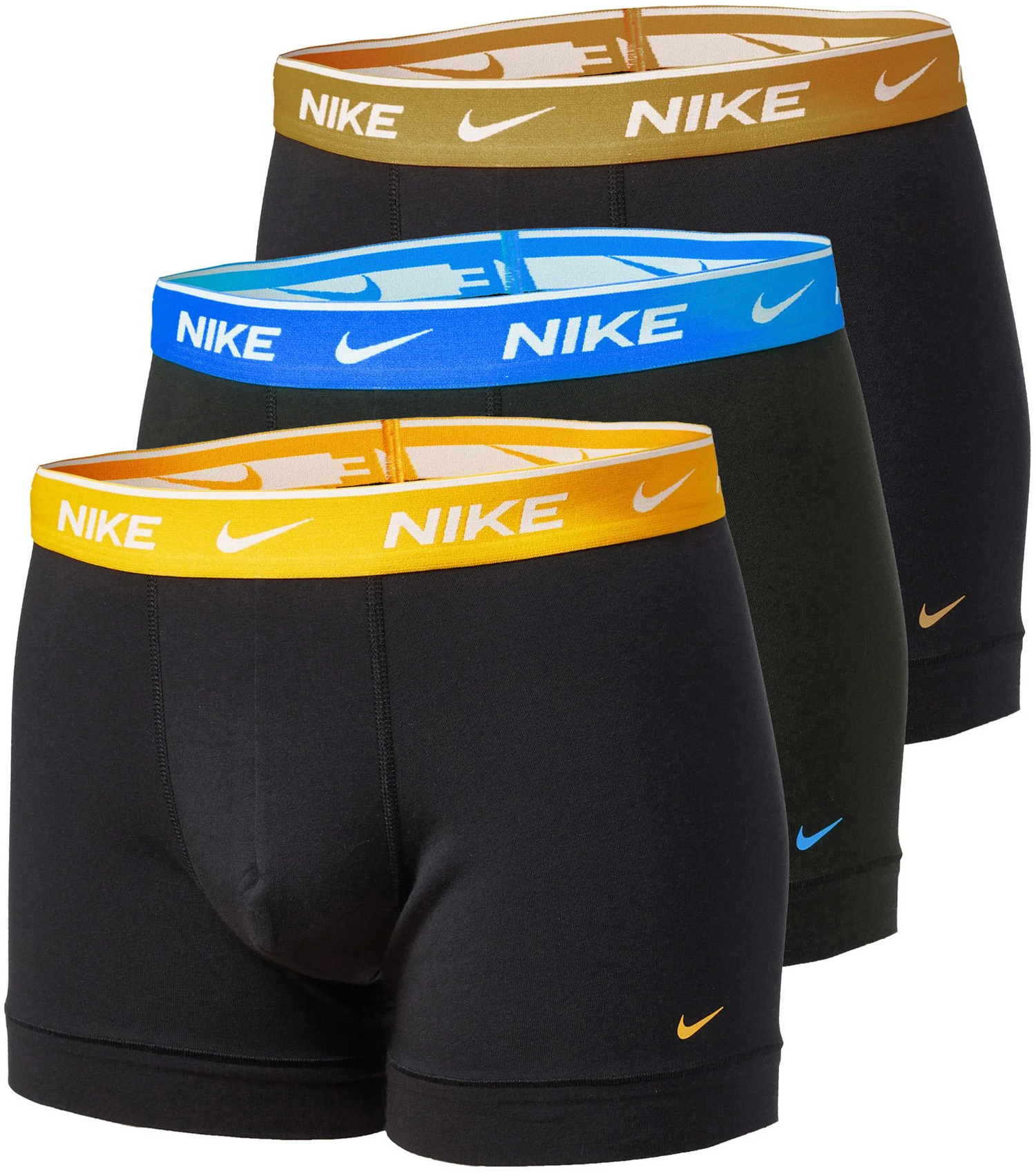 Боксери Nike Cotton Trunk 3 Pairs Boxer Shorts Різнокольоровий | ke1008-ez1, 0
