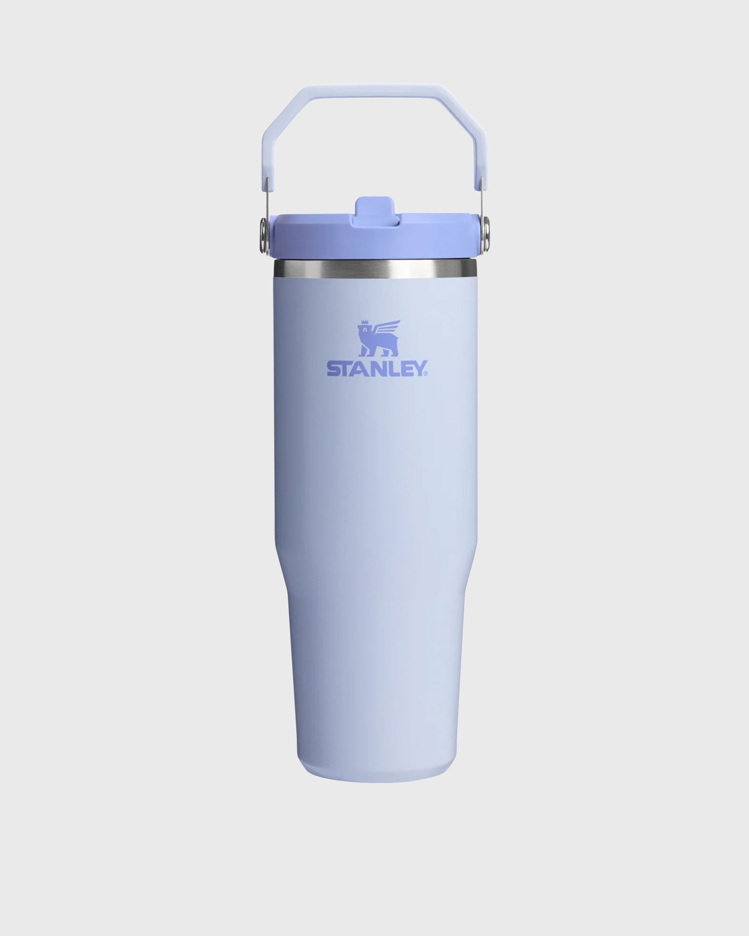 Пляшка для пиття Stanley IceFlow™ Flip Straw 2.0 Tumbler with Handle Фіолетовий | 10-13424-059, 0