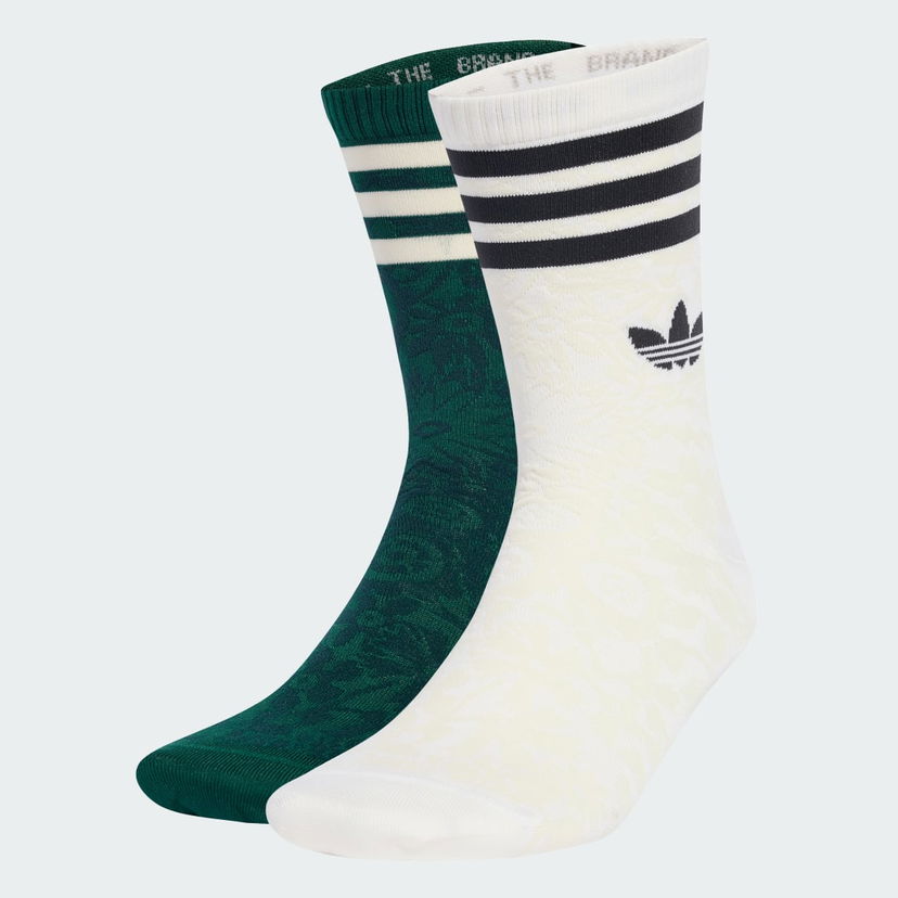 Шкарпетки adidas Originals Originals x Liberty London Crew Socks - 2 Pairs білий | JV7853