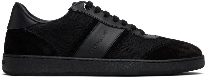 Одяг FERRAGAMO Ferragamo Signature Low-Top чорний | 779044