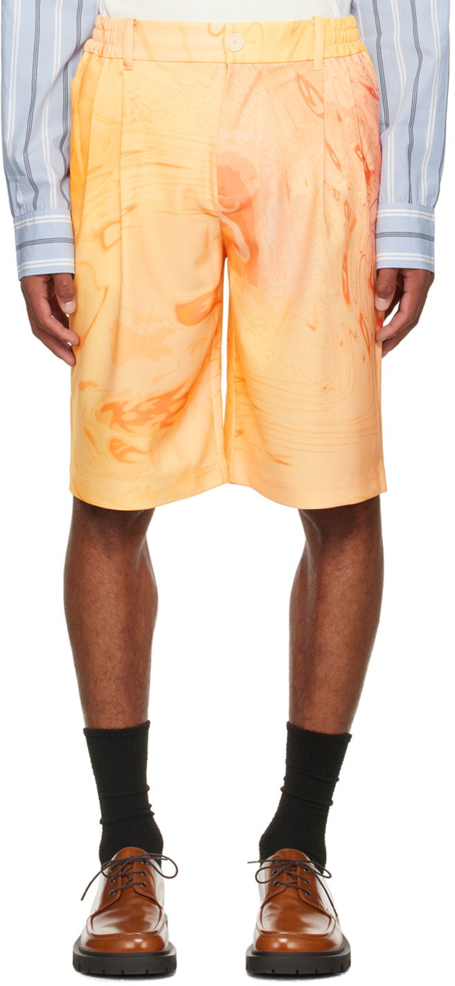 Шорти Feng Chen Wang Feng Chen Wang Phoenix Shorts Помаранчевий | FMF14ST06